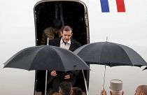 Macron recibe a los liberados en Burkina Faso