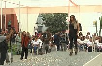 Un défilé de mode pour les femmes détenues d'une prison péruvienne