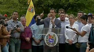 Guaidó pide ayuda al ejército de EEUU