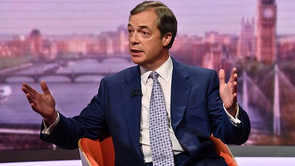Partido de Nigel Farage lidera sondagens para europeias Partido de Nigel Farage lidera sondagens para europeias
