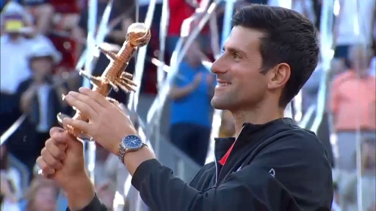 Novak Djokovic égale un record à Madrid