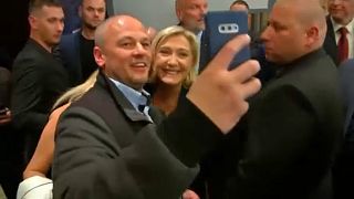 Le Pen Pozsonyban kampányolt
