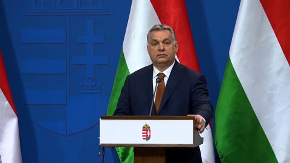 Виктор Орбан в Белом доме