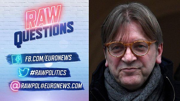 Ο Γκι Φέρχοφστατ στο euronews Ο Γκι Φέρχοφστατ στο euronews
