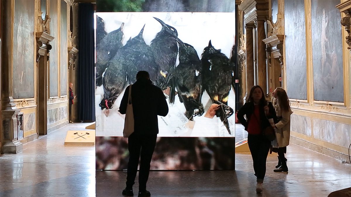 A tragédia real exposta na Bienal de Arte de Veneza