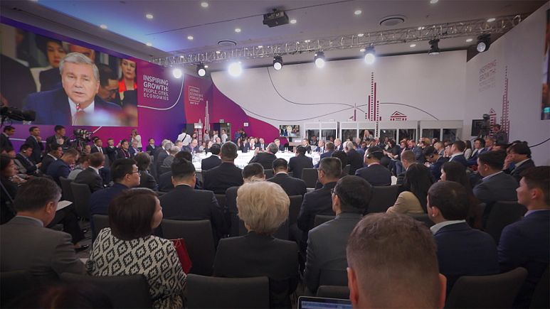 Ciudades inteligentes en el Foro Económico de Astaná Ciudades inteligentes en el Foro Económico de Astaná