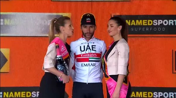 Victoria amarga de Fernando Gaviria en el Giro de Italia Victoria amarga de Fernando Gaviria en el Giro de Italia