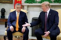 Trump recebe Orbán na Casa Branca