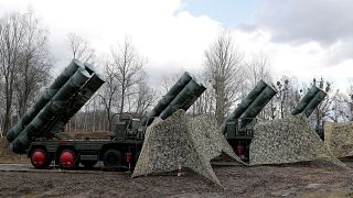 Kaliningrad yakınlarında konuşlandırılan S-400 savunma sistemi
