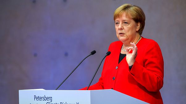 Angela Merkel addresses the 10th Petersburg Climate Dialogue Angela Merkel addresses the 10th Petersburg Climate Dialogue