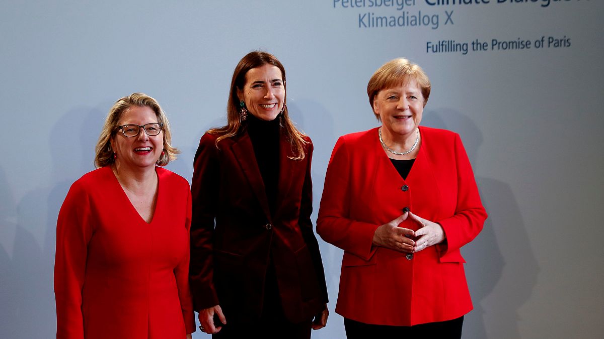 Merkel will klimaneutrales Deutschland bis 2050
