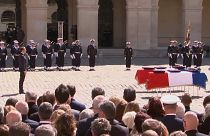 Francia rinde un sentido homenaje a los dos soldados caídos en Burkina Faso