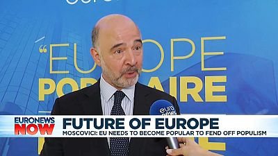 Moscovici advierte del peligro de no estar unidos contra el populismo