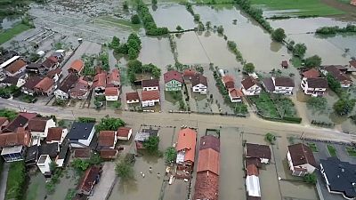 Homes flooded as rivers burst banks in Bosnia