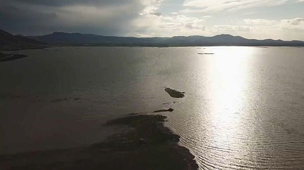 Mit Hilfe von EU-Millionen: See in Griechenland führt wieder Wasser Mit Hilfe von EU-Millionen: See in Griechenland führt wieder Wasser