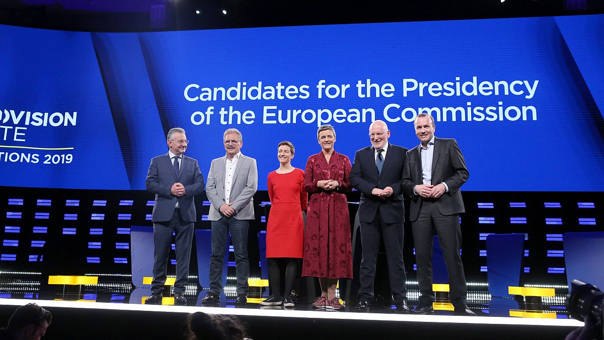 Candidatos a la Presidencia de la Comisión /Eurovision Debate