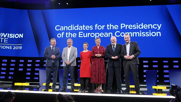 Candidatos a la Presidencia de la Comisión /Eurovision Debate Candidatos a la Presidencia de la Comisión /Eurovision Debate