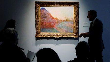 Monet's 'Meules' painting sells for record-breaking nearly €1 million