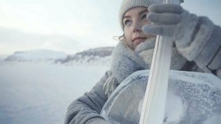 The quartet performed in temperatures of -12℃ 