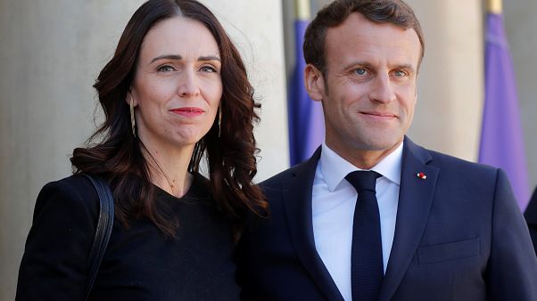 Macron and Ardern pledge to eliminate violent content online Macron and Ardern pledge to eliminate violent content online