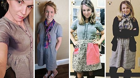Julia Mooney. Instagram: @oneoutfit100days