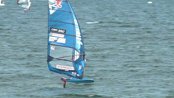 Los franceses lideran el campeonato mundial de windsurf PWA Los franceses lideran el campeonato mundial de windsurf PWA