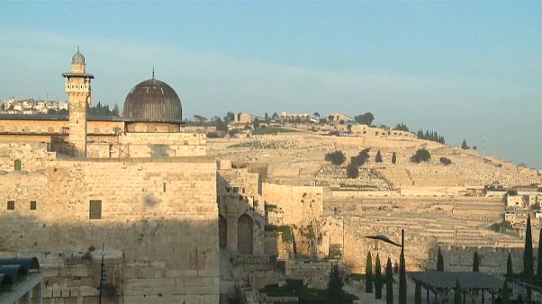 جانب للمصلى القبلي من المسجد الأقصى في مدينة القدس جانب للمصلى القبلي من المسجد الأقصى في مدينة القدس