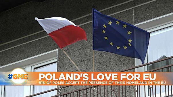 Polish support for EU booming despite clashes with Brussels Polish support for EU booming despite clashes with Brussels