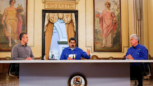 Maduro yönetimi: 'ABD'nin kuklası olmayan demokrat' muhaliflerle görüşüyoruz Maduro yönetimi: 'ABD'nin kuklası olmayan demokrat' muhaliflerle görüşüyoruz