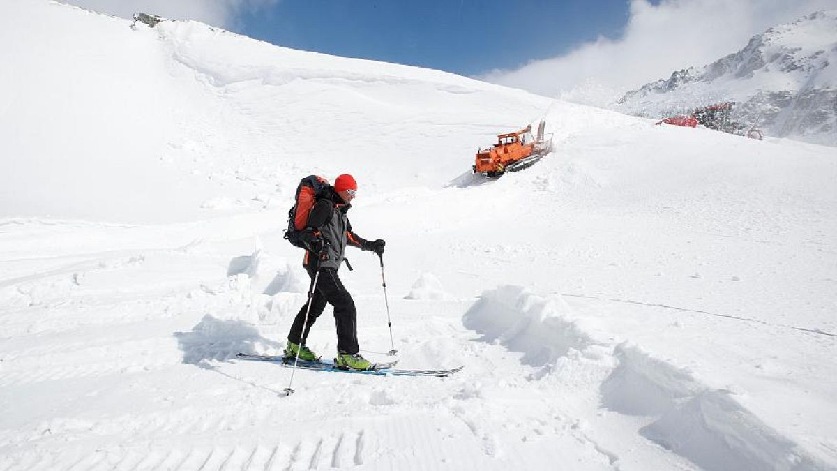 Una estación de esquí de Austria reabre por primera vez en mayo