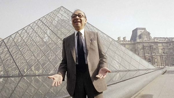 وفاة المعماري الأمريكي مصمم هرم متحف اللوفر الشهير عن 102 عام وفاة المعماري الأمريكي مصمم هرم متحف اللوفر الشهير عن 102 عام