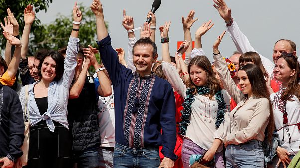 Ucraina: dopo il comico presidente, ora anche una rock star si butta in politica Ucraina: dopo il comico presidente, ora anche una rock star si butta in politica