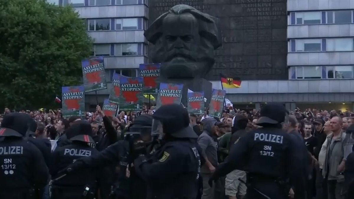 Chemnitz: a szélsőjobb fellegvára