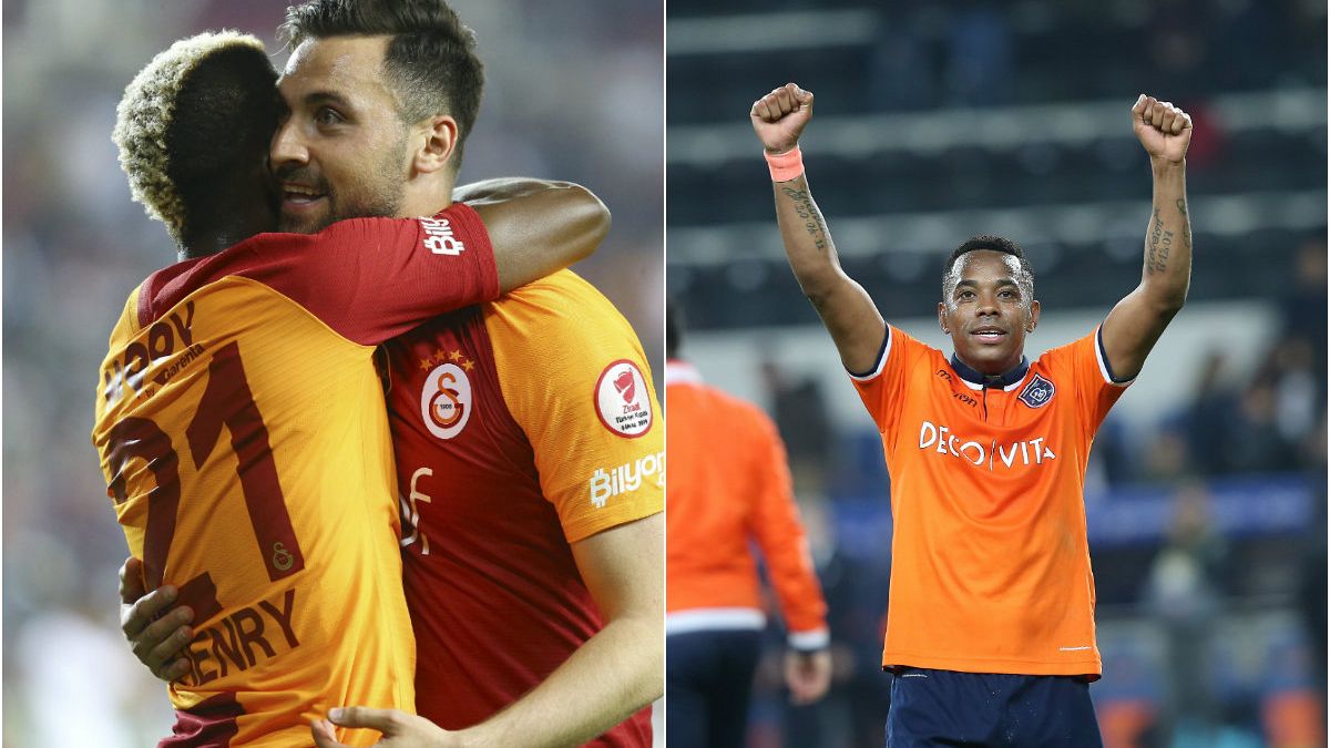 Süper Lig'de şampiyonluk düğümü çözülüyor: Galatasaray-Başakşehir maçı TSİ 19:00'da