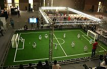 World Intelligence Congress - Roboter spielen Fußball