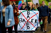 Marches mondiales contre le géant de l'agrochimie Bayer-Monsanto