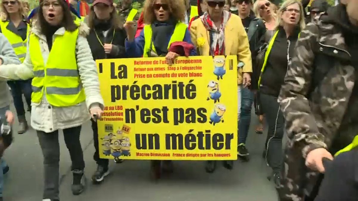 الفصل 27  من احتجاجات السترات الصفراء في فرنسا