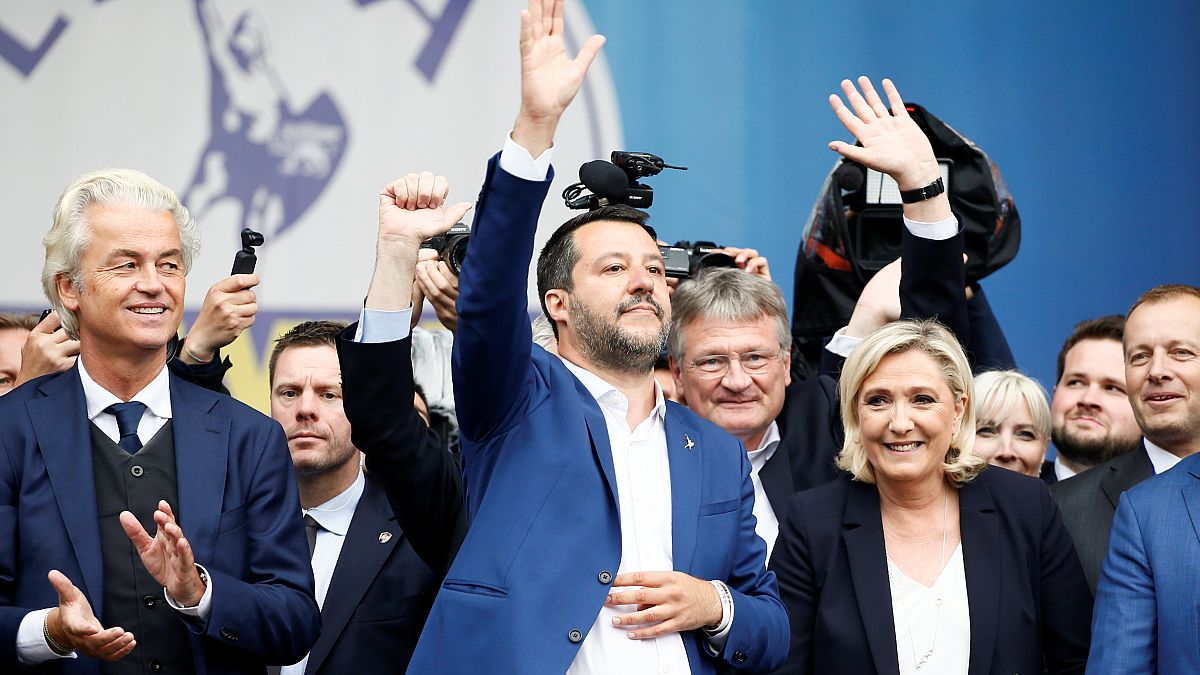 Wahlkampf vor der Europawahl: Rechtsallianz von Salvini trifft sich in Mailand