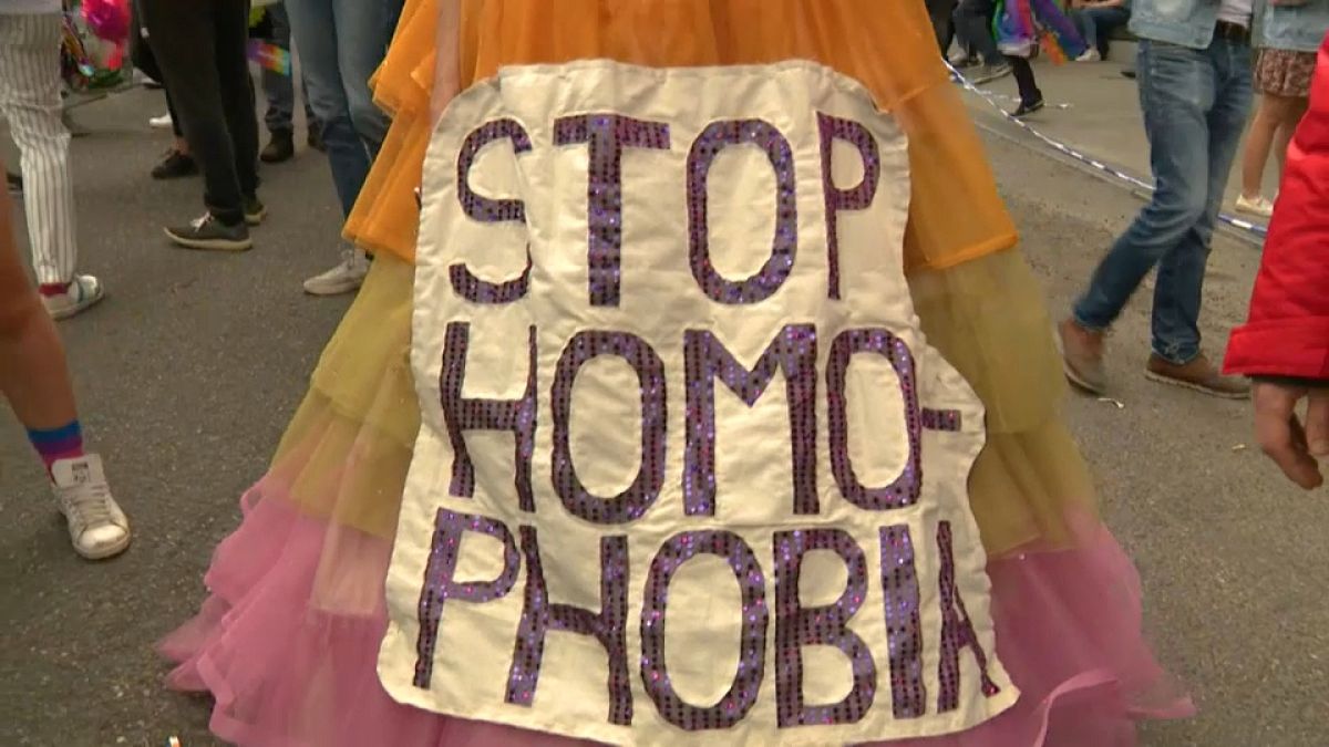 رژه افتخار دگرباشان در بروکسل
