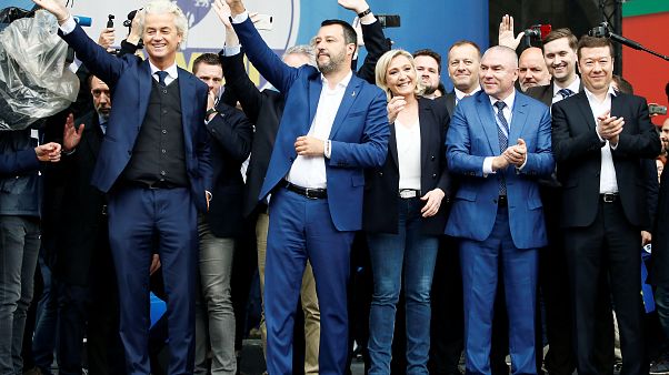 La ultraderecha desafía a la UE desde Milán con Salvini a la cabeza La ultraderecha desafía a la UE desde Milán con Salvini a la cabeza