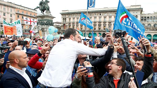 Милан: "за" и "против" Маттео Сальвини Милан: "за" и "против" Маттео Сальвини
