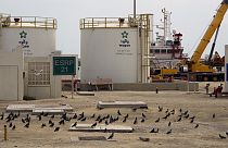 مدينة راس لفان الصناعية التابعة لقطر للبترول حيث يتم إنتاج الغاز المسال