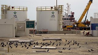 مدينة راس لفان الصناعية التابعة لقطر للبترول حيث يتم إنتاج الغاز المسال