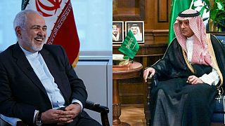 İran Dışişleri Bakanı Zarif, Suudi Dışişleri Bakanı el Cübeyr