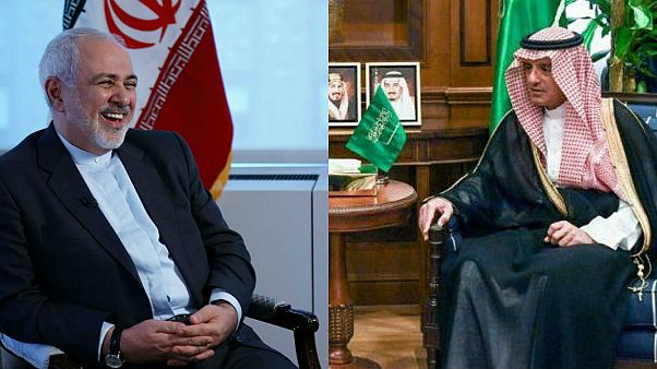 İran Dışişleri Bakanı Zarif, Suudi Dışişleri Bakanı el Cübeyr İran Dışişleri Bakanı Zarif, Suudi Dışişleri Bakanı el Cübeyr