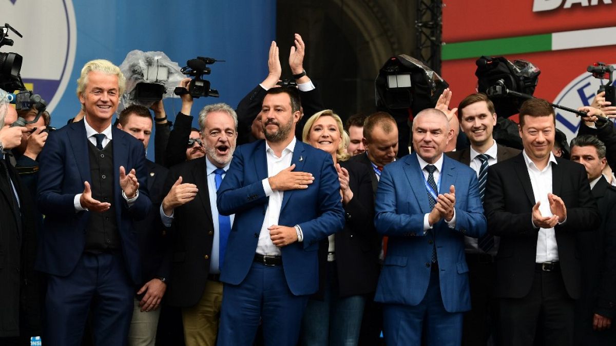 قادة اليمين المتطرف في إيطاليا وفرنسا وهولندا وبلغاريا وجمهورية التشيك 
