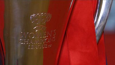 El Olympique de Lyon celebra su conquista de la Liga de Campeones femenina