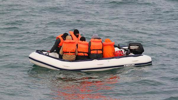France intercepts boat with nine migrants on board in English Channel France intercepts boat with nine migrants on board in English Channel