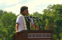 Evo Morales lanza su campaña para las presidenciales de octubre
