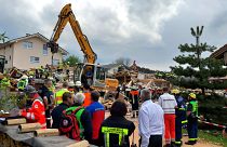 Wohnaus explodiert im Ostallgäu: 2 Tote geborgen